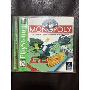 Monopoly Game Greatest Hits PlayStation‎ 1 PS1 CIB Complete